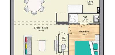 Terrain et maison à Aÿ-Champagne en Marne (51) de 102 m² à vendre au prix de 262500€ - 4