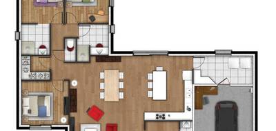 Terrain et maison à Romilly-sur-Andelle en Eure (27) de 129 m² à vendre au prix de 335400€ - 3