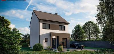 Terrain et maison à Mézidon Vallée d'Auge en Calvados (14) de 88 m² à vendre au prix de 212500€ - 1