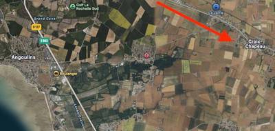 Terrain à Croix-Chapeau en Charente-Maritime (17) de 350 m² à vendre au prix de 69500€ - 2