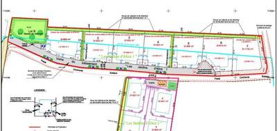 Terrain à Sorgues en Vaucluse (84) de 900 m² à vendre au prix de 175000€ - 1