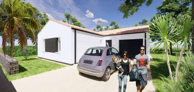 Terrain et maison à Saint-Gilles-Croix-de-Vie en Vendée (85) de 75 m² à vendre au prix de 289900€ - 1