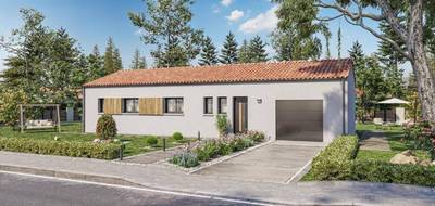 Terrain et maison à Grand'Landes en Vendée (85) de 90 m² à vendre au prix de 257600€ - 1