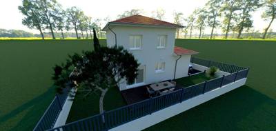 Terrain et maison à Satolas-et-Bonce en Isère (38) de 80 m² à vendre au prix de 238800€ - 2