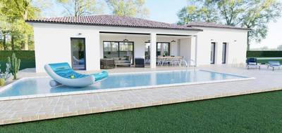 Terrain et maison à Labastide-de-Virac en Ardèche (07) de 115 m² à vendre au prix de 375800€ - 2