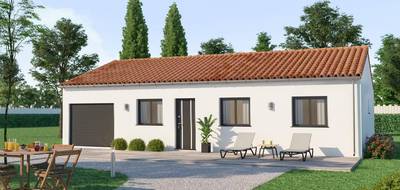 Terrain et maison à Saint-Julien-de-Concelles en Loire-Atlantique (44) de 90 m² à vendre au prix de 279871€ - 1