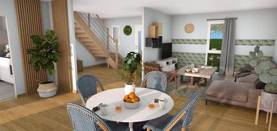 Terrain et maison à Bourneville-Sainte-Croix en Eure (27) de 156 m² à vendre au prix de 324200€ - 3