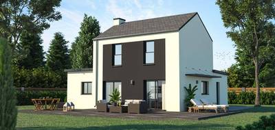 Terrain et maison à Saint-Renan en Finistère (29) de 95 m² à vendre au prix de 342800€ - 1