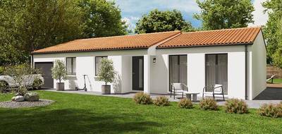 Terrain et maison à Brioux-sur-Boutonne en Deux-Sèvres (79) de 90 m² à vendre au prix de 154435€ - 2
