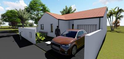 Terrain et maison à Saint-Gilles-Croix-de-Vie en Vendée (85) de 84 m² à vendre au prix de 315900€ - 1