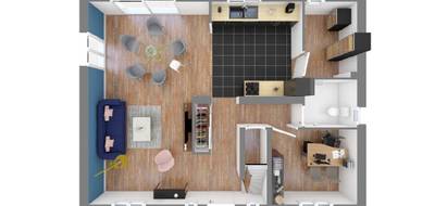 Terrain et maison à Ferrières en Charente-Maritime (17) de 109 m² à vendre au prix de 248923€ - 4