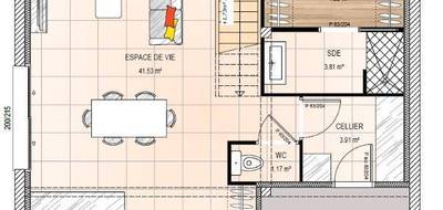 Terrain et maison à Beaufort-en-Anjou en Maine-et-Loire (49) de 106 m² à vendre au prix de 262500€ - 4