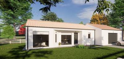 Terrain et maison à Bois-de-Céné en Vendée (85) de 110 m² à vendre au prix de 336000€ - 1