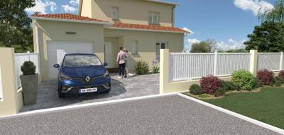 Terrain et maison à Jassans-Riottier en Ain (01) de 90 m² à vendre au prix de 323000€ - 1