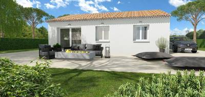 Terrain et maison à Montauroux en Var (83) de 75 m² à vendre au prix de 385000€ - 1