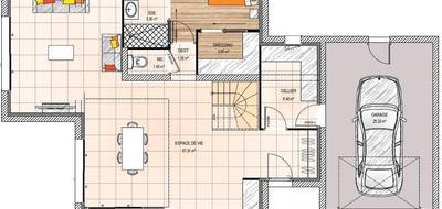 Terrain et maison à Angers en Maine-et-Loire (49) de 138 m² à vendre au prix de 570000€ - 4