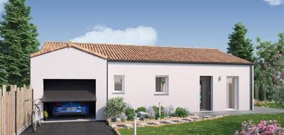 Terrain et maison à Saint-Hilaire-le-Vouhis en Vendée (85) de 700 m² à vendre au prix de 169588€ - 2