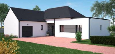 Terrain et maison à Les Bordes en Loiret (45) de 1600 m² à vendre au prix de 307431€ - 1