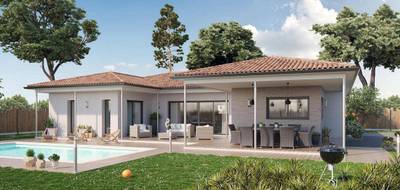 Terrain et maison à Grignols en Gironde (33) de 806 m² à vendre au prix de 376105€ - 1
