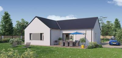Terrain et maison à Josselin en Morbihan (56) de 500 m² à vendre au prix de 164473€ - 1