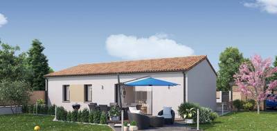 Terrain et maison à Doussay en Vienne (86) de 1000 m² à vendre au prix de 151697€ - 2