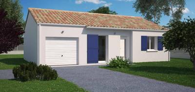 Terrain et maison à Saint-Paul-Mont-Penit en Vendée (85) de 500 m² à vendre au prix de 187971€ - 1