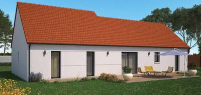 Terrain et maison à Beaune-la-Rolande en Loiret (45) de 896 m² à vendre au prix de 202471€ - 2