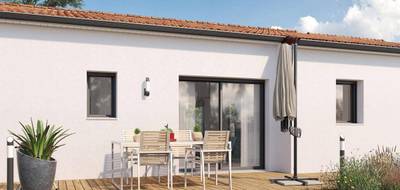 Terrain et maison à Doussay en Vienne (86) de 800 m² à vendre au prix de 183119€ - 4