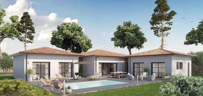 Terrain et maison à Lussac en Gironde (33) de 565 m² à vendre au prix de 385408€ - 1