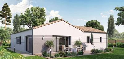 Terrain et maison à Saint-Paul-Mont-Penit en Vendée (85) de 500 m² à vendre au prix de 267520€ - 2