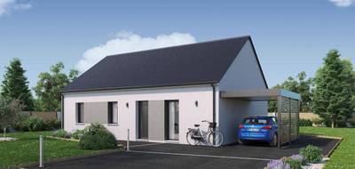 Terrain et maison à La Cour-Marigny en Loiret (45) de 1300 m² à vendre au prix de 138324€ - 1