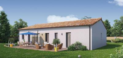Terrain et maison à Dangé-Saint-Romain en Vienne (86) de 1511 m² à vendre au prix de 170553€ - 2