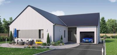 Terrain et maison à Saint-Marcel en Morbihan (56) de 522 m² à vendre au prix de 212711€ - 1