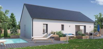 Terrain et maison à Montcresson en Loiret (45) de 1500 m² à vendre au prix de 160228€ - 2