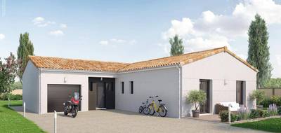 Terrain et maison à Doussay en Vienne (86) de 1000 m² à vendre au prix de 213474€ - 1