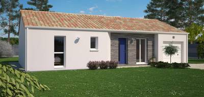 Terrain et maison à Saint-Maixent-sur-Vie en Vendée (85) de 402 m² à vendre au prix de 231272€ - 1