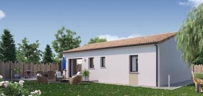 Terrain et maison à Prignac-et-Marcamps en Gironde (33) de 773 m² à vendre au prix de 194080€ - 2