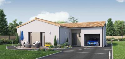 Terrain et maison à Corcoué-sur-Logne en Loire-Atlantique (44) de 703 m² à vendre au prix de 217711€ - 1