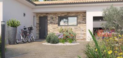 Terrain et maison à Saint-Selve en Gironde (33) de 1062 m² à vendre au prix de 400675€ - 3