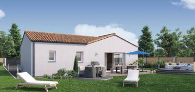 Terrain et maison à Mouchamps en Vendée (85) de 800 m² à vendre au prix de 199870€ - 1