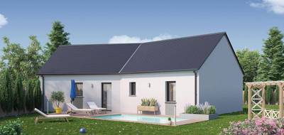 Terrain et maison à Veigné en Indre-et-Loire (37) de 518 m² à vendre au prix de 237264€ - 1