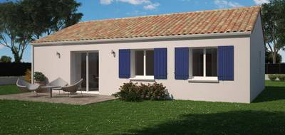 Terrain et maison à L'Aiguillon-sur-Vie en Vendée (85) de 470 m² à vendre au prix de 229145€ - 2