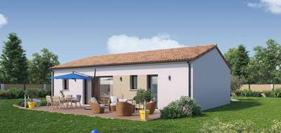 Terrain et maison à Saint-Pierre-de-Maillé en Vienne (86) de 1223 m² à vendre au prix de 135971€ - 2