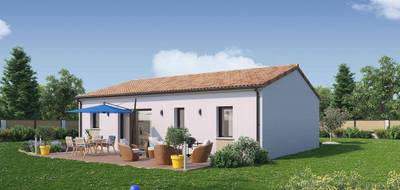 Terrain et maison à Rivière-Saas-et-Gourby en Landes (40) de 1010 m² à vendre au prix de 228769€ - 2