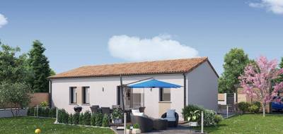 Terrain et maison à Saint-Martin-la-Pallu en Vienne (86) de 578 m² à vendre au prix de 149576€ - 1