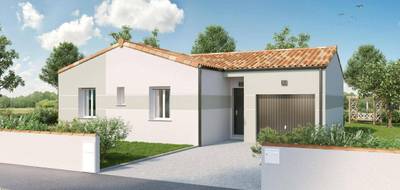 Terrain et maison à L'Île-d'Olonne en Vendée (85) de 613 m² à vendre au prix de 283828€ - 1