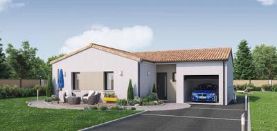 Terrain et maison à La Roche-Posay en Vienne (86) de 1200 m² à vendre au prix de 145535€ - 1