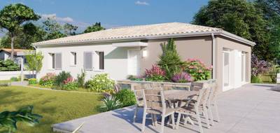 Terrain et maison à Saint-Palais en Gironde (33) de 90 m² à vendre au prix de 175400€ - 2