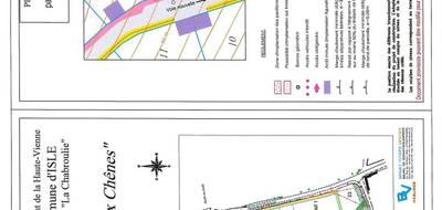 Terrain à Isle en Haute-Vienne (87) de 622 m² à vendre au prix de 77500€ - 2