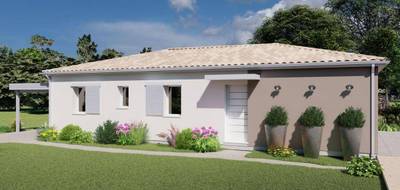 Terrain et maison à Saint-Palais en Gironde (33) de 90 m² à vendre au prix de 175400€ - 1